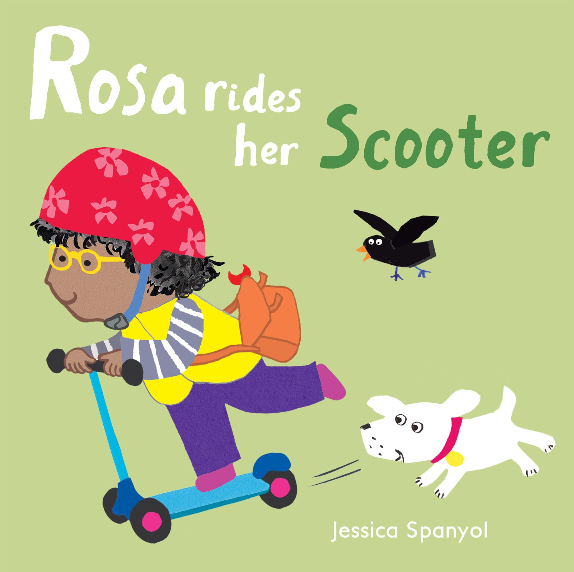 Rosa Rides her Scooter by Jessica Spanyol BOARD BOOK 9781786281234