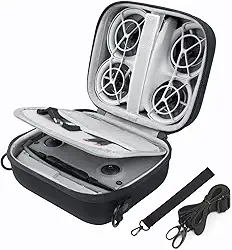 Krypthos Estojo De Transporte Para Dji Neo, Bolsa De Ombro Portátil Para Viagem Neo Case, Com Alça Elástica Para Fixar Dji Neo Drone, Adequado Para Viagens E Armazenamento Doméstico Para Dji Neo Dro