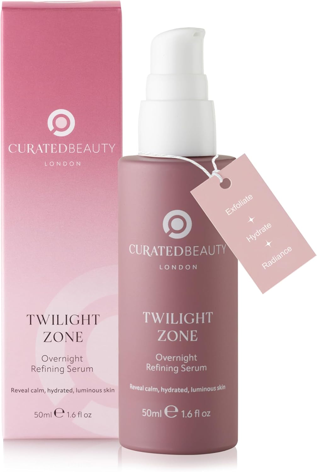 Twilight Zone Overnight Refining Serum | Gentle Enzyme Exfoliating Serum with Pineapple & Papaya Enzymes, 4D Hyaluronic Acid & Prickly Pear | Smooth & Hydrate Skin Overnight