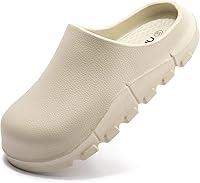 NITTI Women's Arch Support EVA Garden Clogs - Waterproof Comfort Slip-On Beach Mules Closed Toe Outdoor Sandals