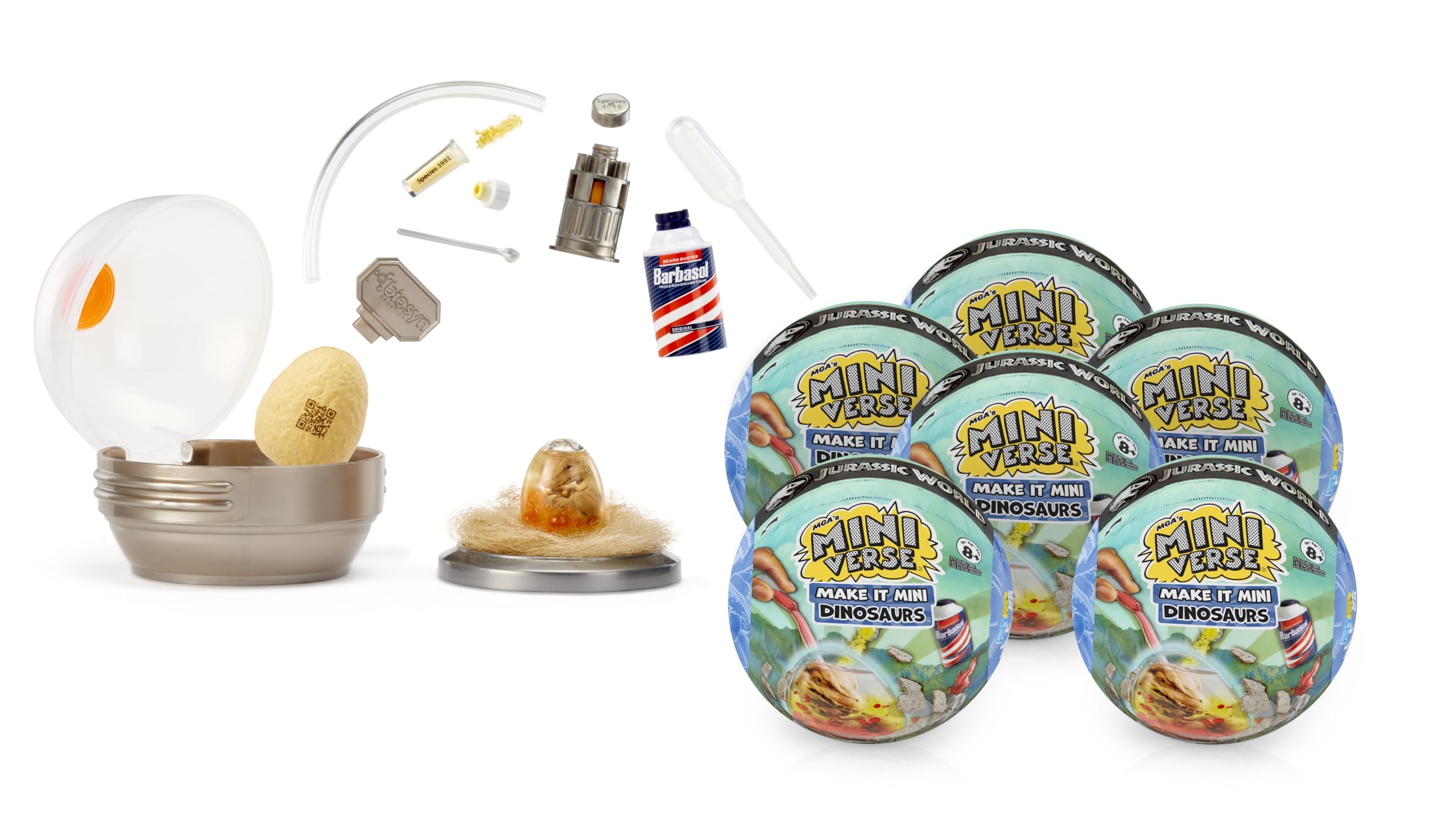 Amazon.co.jp: MGAのミニバース Make It Mini Dinosaurs ジュラシック