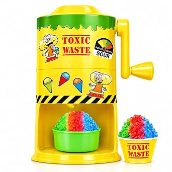 Hawaiian Shaved Ice Toxic Waste Mini Snow Cone Machine