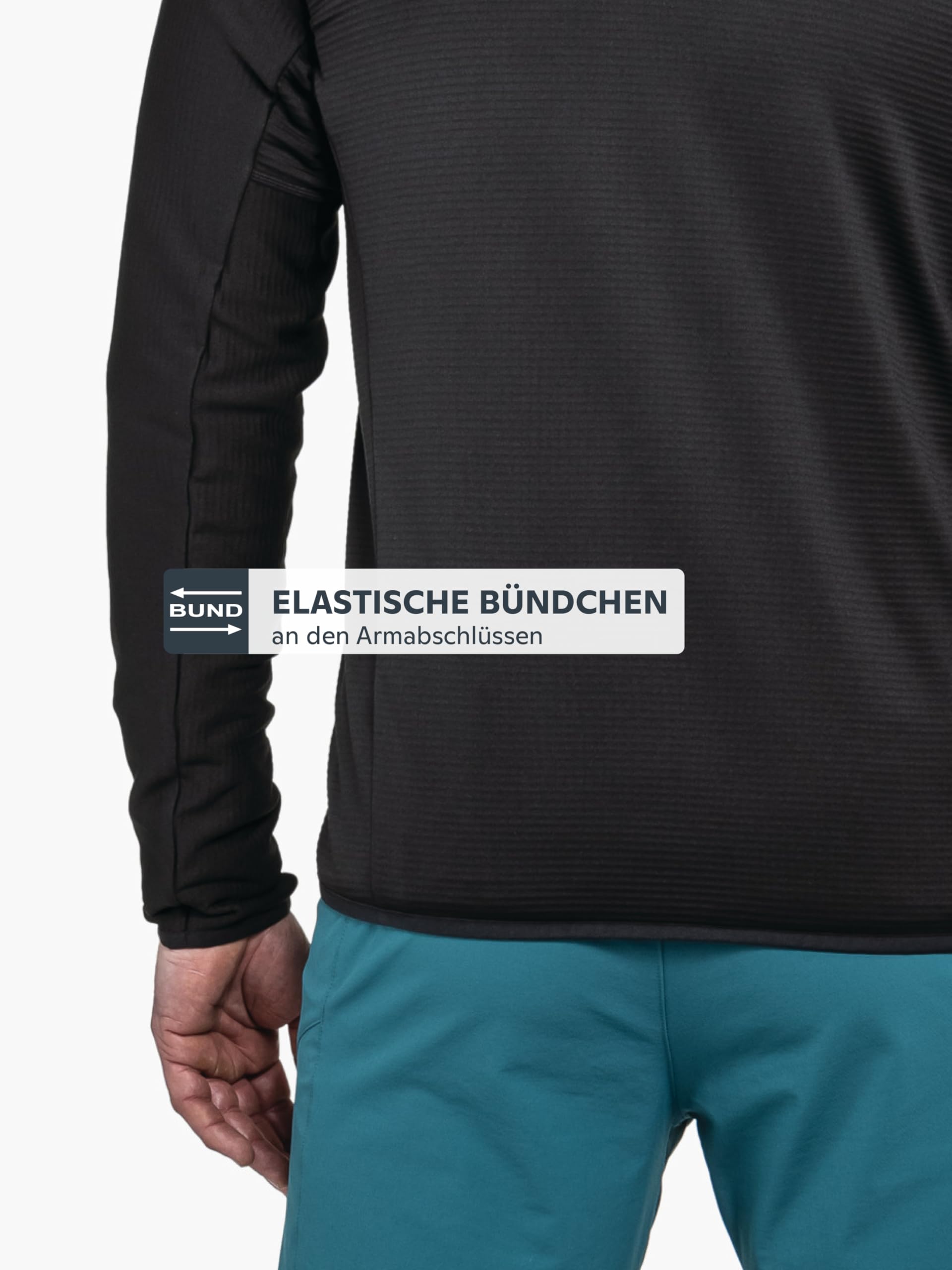 Schöffel Herren Fleece Hoody Style Cascata MNS, Fleecejacke mit Kapuze aus 2-Wege-Stretch, wärmende Outdoorjacke mit 2 Außentaschen