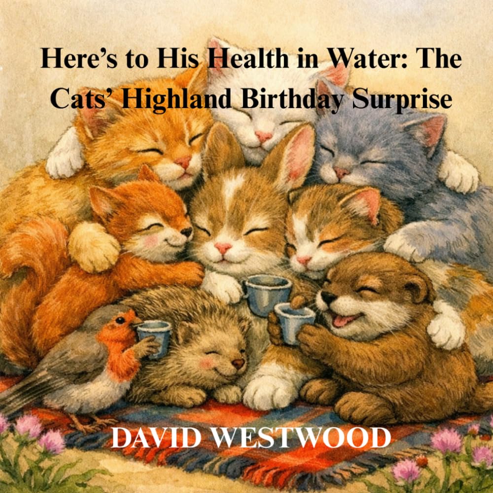 Here’s to His Health in Water: The Cats’ Highland Birthday Surprise (Robert Burns for children)