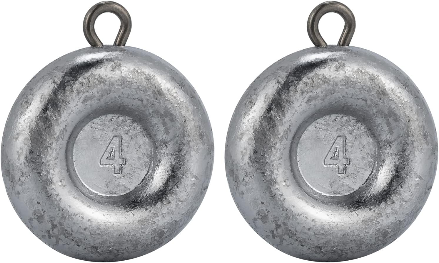 Dr.Fish 5/10 Pack Fishing Coin Sinkers Disc Sinker Fishing Lead Weights