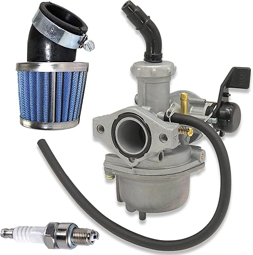 Carburador PZ22 PZ22 Filtro de Carbohidratos y Aire Compatible con Motocicletas Dirt Bike Pit Bike Monkey Scooter ATV Quad Go Karts de 110cc 125cc