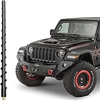 Vista 31 de VOFONO Antena de 13 pulgadas para Toyota Tundra Tacoma FJ Cruiser 1995-2021, nueva antena de goma flexible en espiral de repuesto Tundra 2014-2021