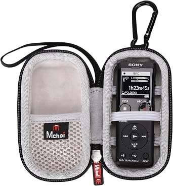 Hard Voice Recorder Case for Sony ICD-UX570 / ICD-PX370/ EVISTR 16GB Digital Voice Recorder, Case Only