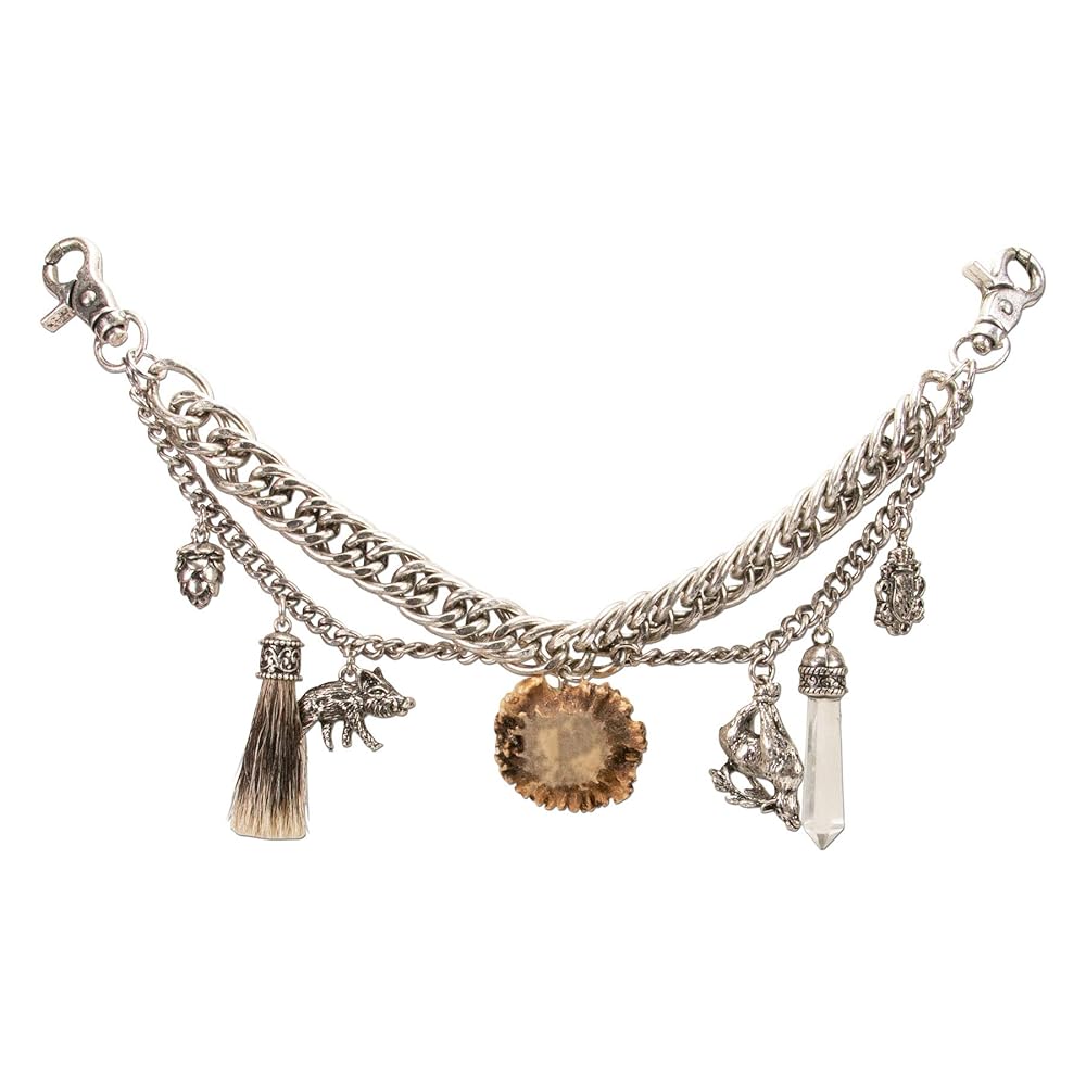 Alpenflüstern Trachten-Charivari München - Antik Silber Mit Münchner Motiven