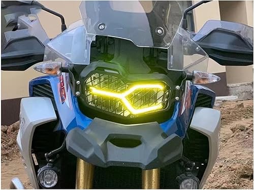Miniatura 7 de YNTIME for BMW F850GS ADV F750GS GS 750 850 2018 2019 2020 2021 F750 GS 850 Motorcycle Headlight Grill Cover Protector Head Light Guard (Color