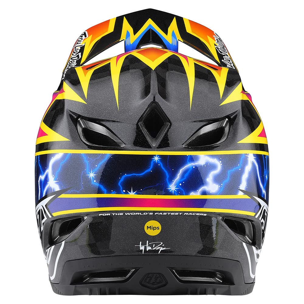 Casque Intégral Troy Lee Designs D4 Carbon Mips Rouge