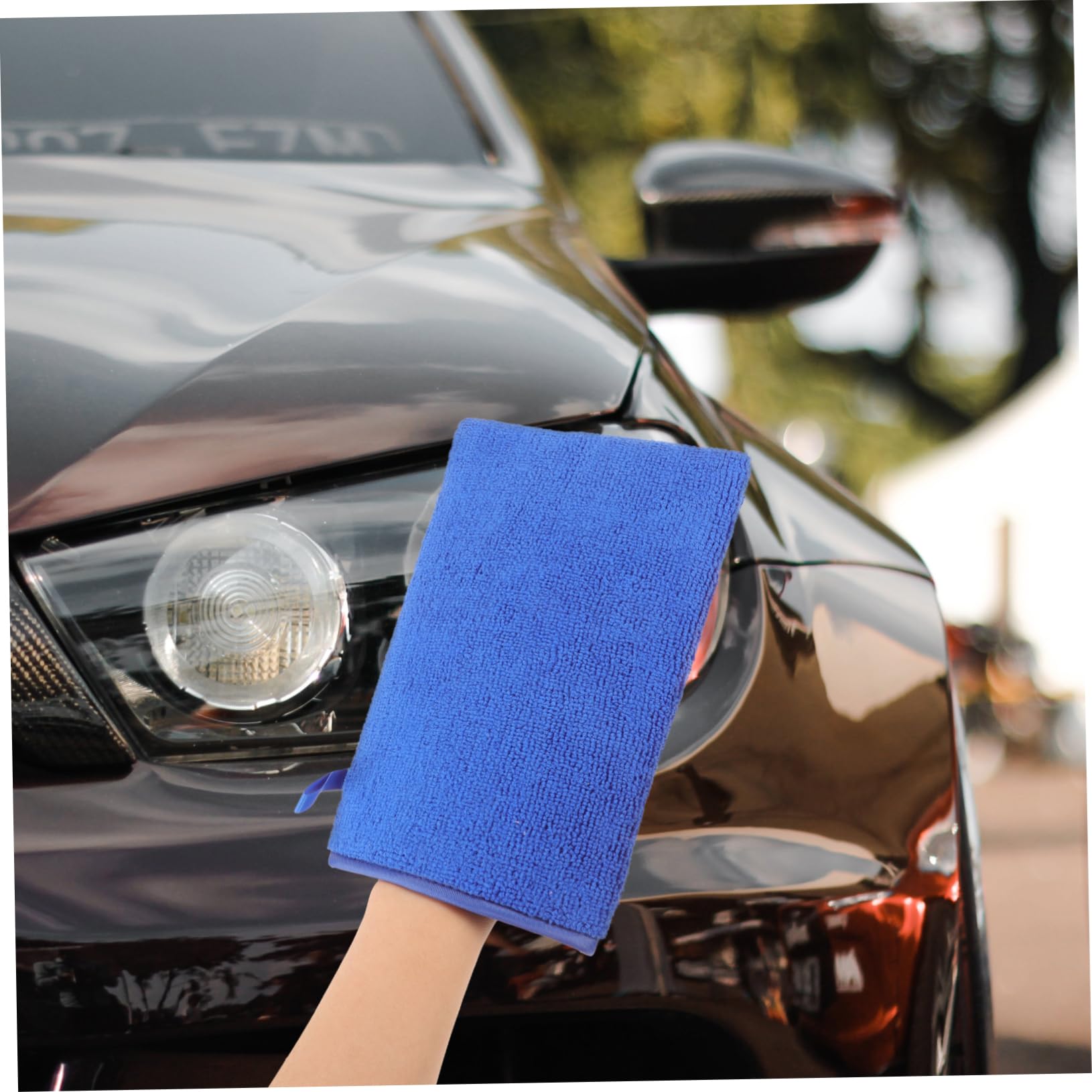 Gatuida 3 Piezas Guantes Lodo Guante Lavado Microfibra Sin Rayones Guante Lavado Coches Microfibra Auto Arcilla