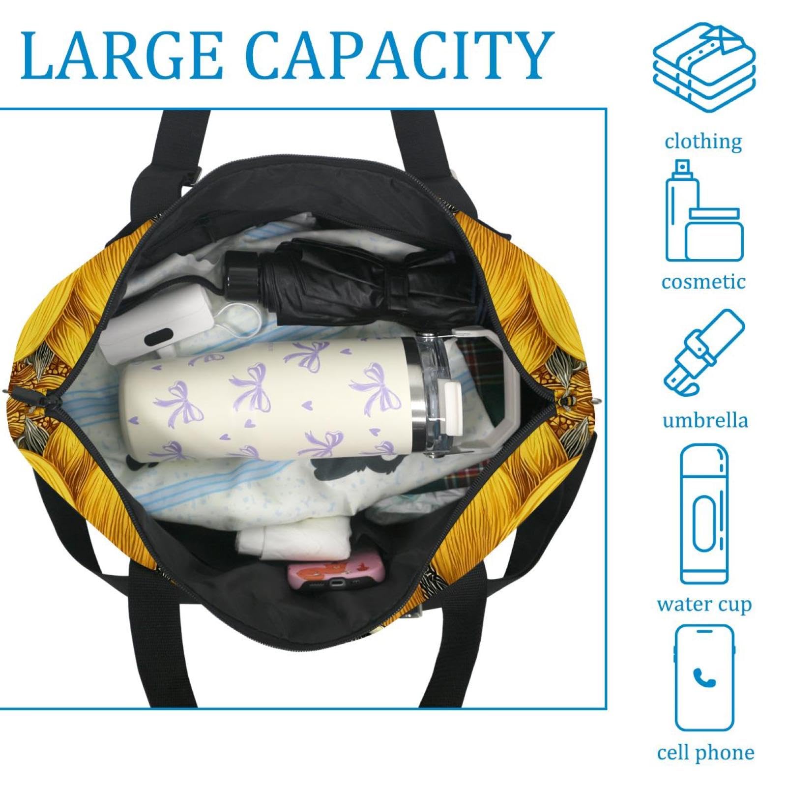 Reisetasche mit grüner Libelle, erweiterbare Wochenendtasche, Übernachtungstasche, wasserdicht, Sport, Fitnessstudio, Krankenhaustasche, Mehrfarbig 6, Eine Größe, Reisetasche