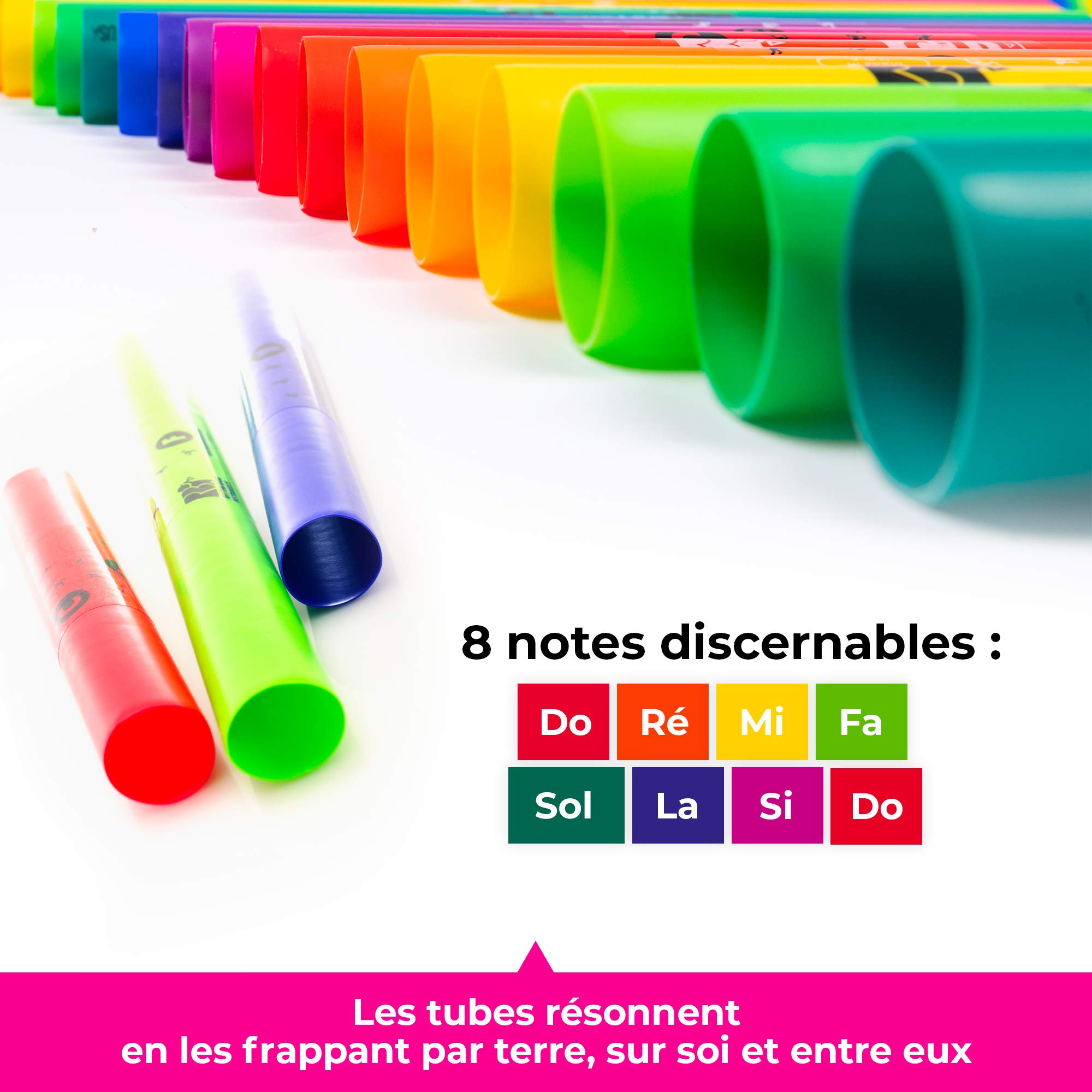 Diatonique : lot de 8 notes 57-3460