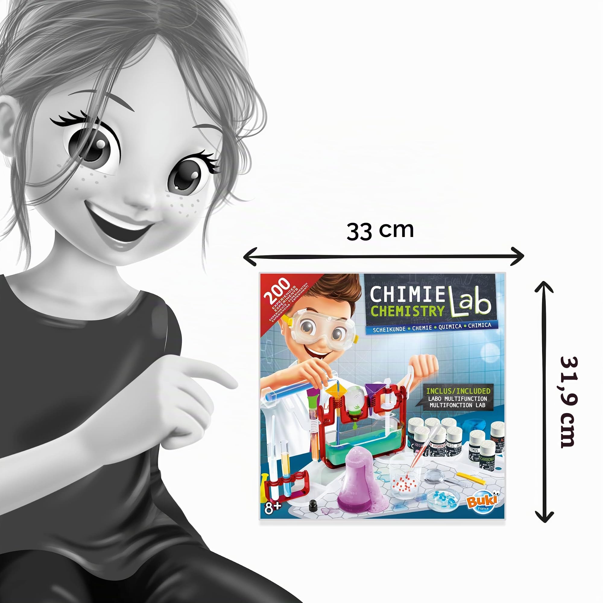 Buki 8364 - Chemie Lab 200 Experimente