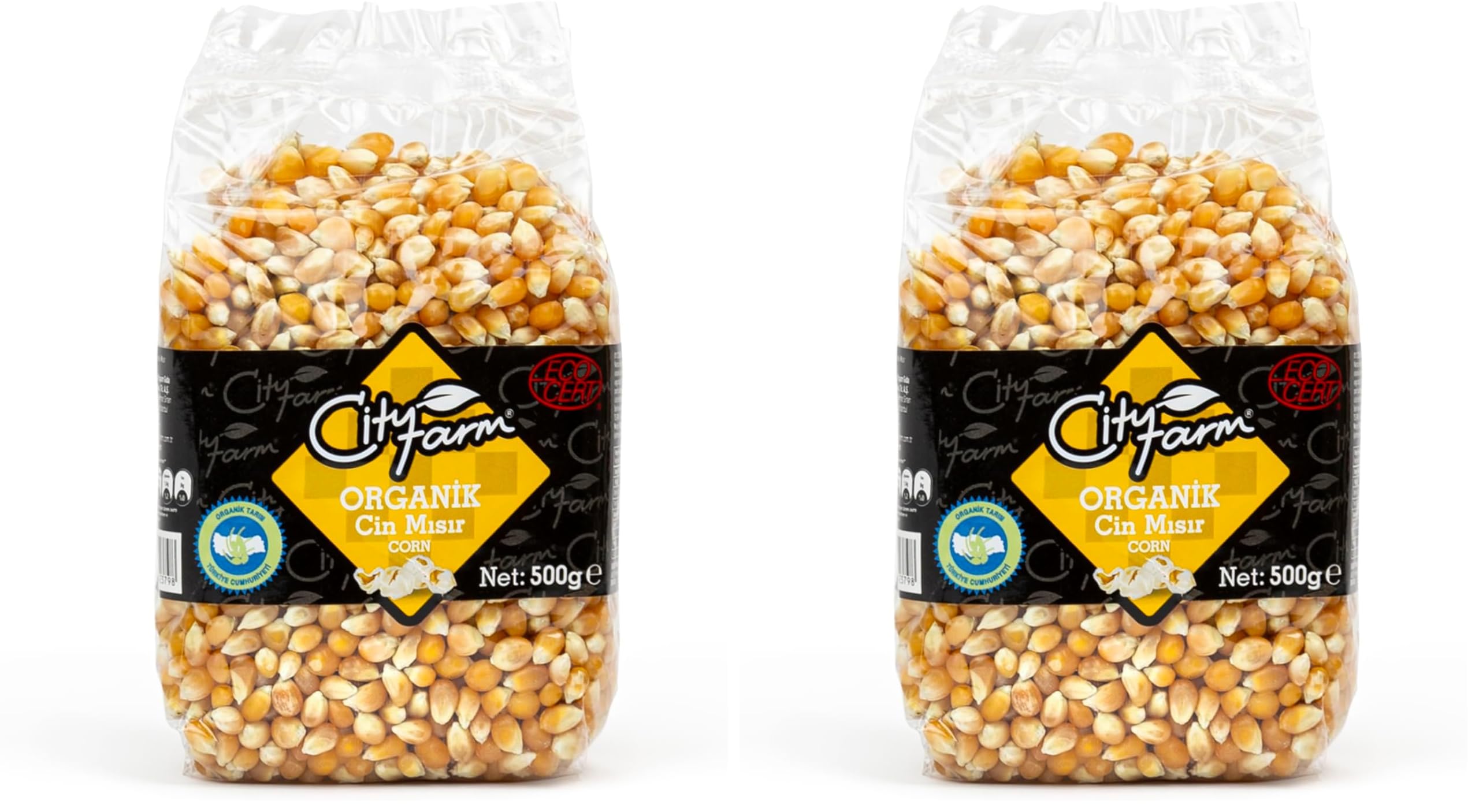 CityFarm Organik Cin Mısır 500 Gr 2li paket