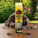 VINFERMATON Insecticide Guêpes et Frelons Extérieur Pack 2×600 ml | Anti-guêpes | Portée jusqu'à 4 m | Action Immédiate Professionnelle - 6