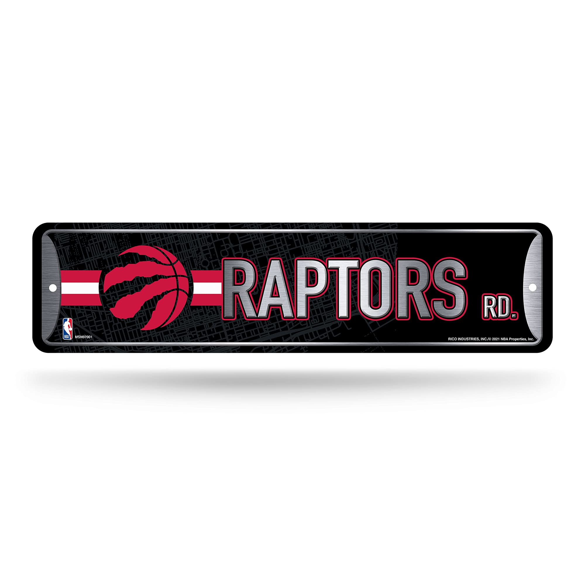 Rico Industries NBA Basketball Metal Street Sign