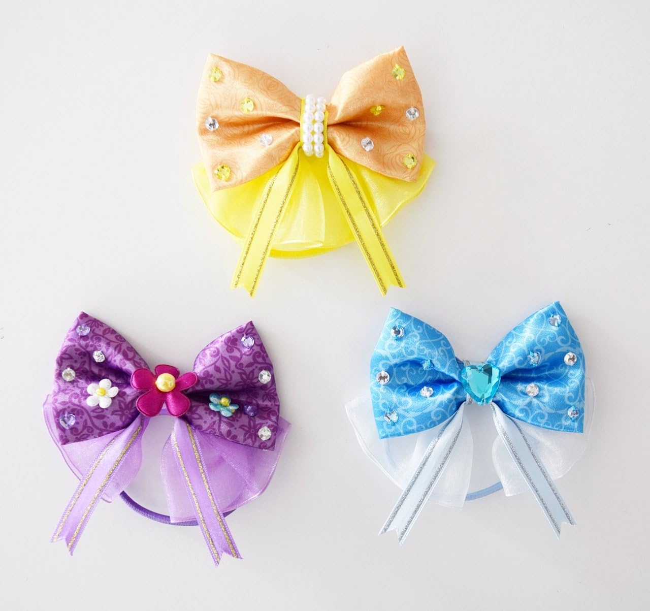 Amazon ヘアポニー ヘアゴム ラプンツェル シンデレラ ベル プリンセス 東京ディズニーリゾート限定 ヘアアクセサリー おもちゃ