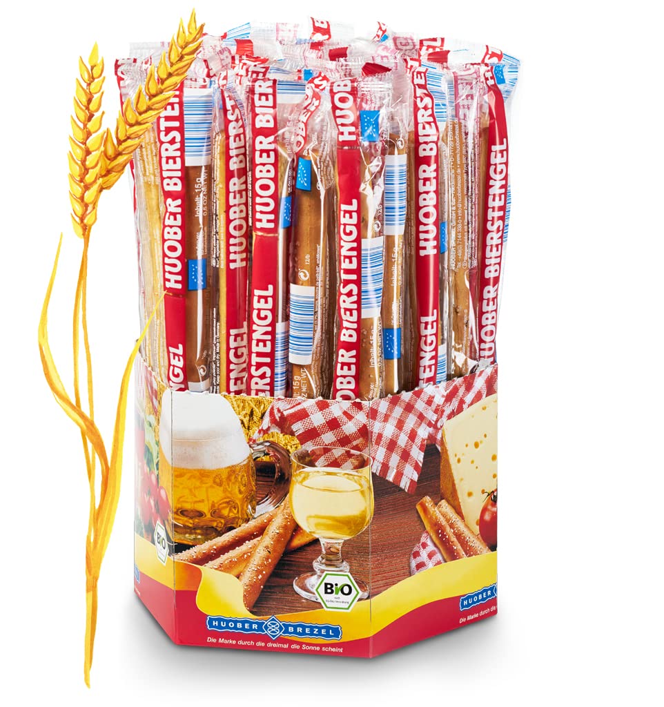 HUOBER Bierstengel, Bio, 6 Packungen mit je 50 Stück (6 x 750g)