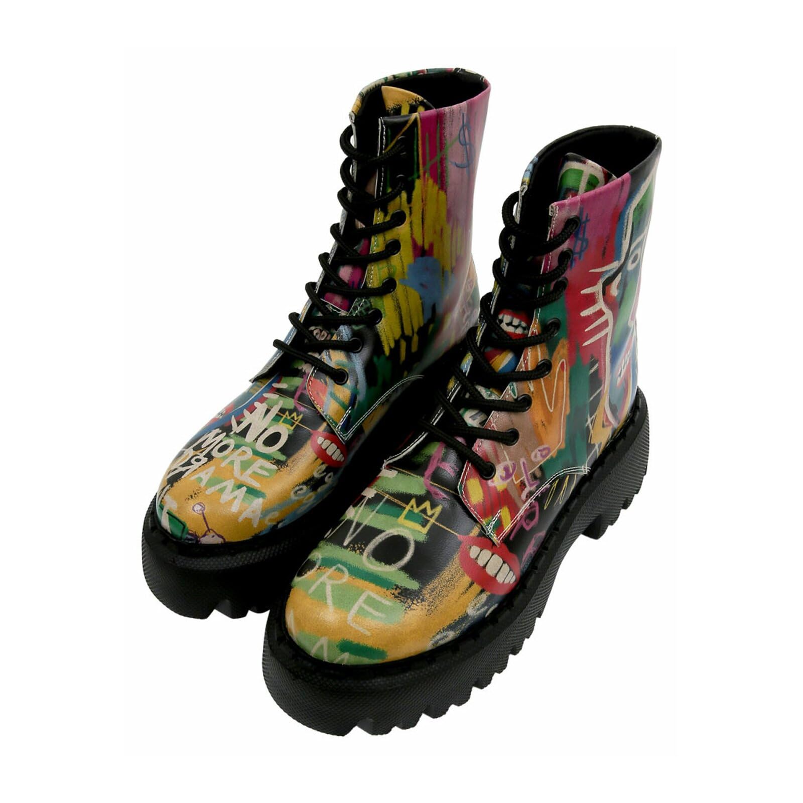 DOGO Navy - No More Drama - Botas veganas para mujer y botines sostenibles y coloridos - Botas cómodas de moda para mujer