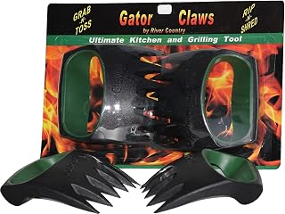 River Country Gator Claws Paws BBQ Grilling Meat Pork Chicken Lift Pull Puller Shredder Handlers Salad Kitchen Forks Tongs Carving Tool