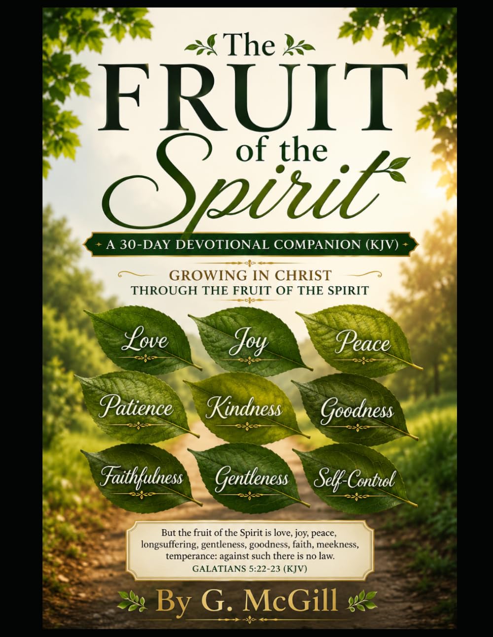 The Fruit of the Spirit A 30-Day Devotional Companion (KJV): Growing in Christ Through the Fruit of the Spirit