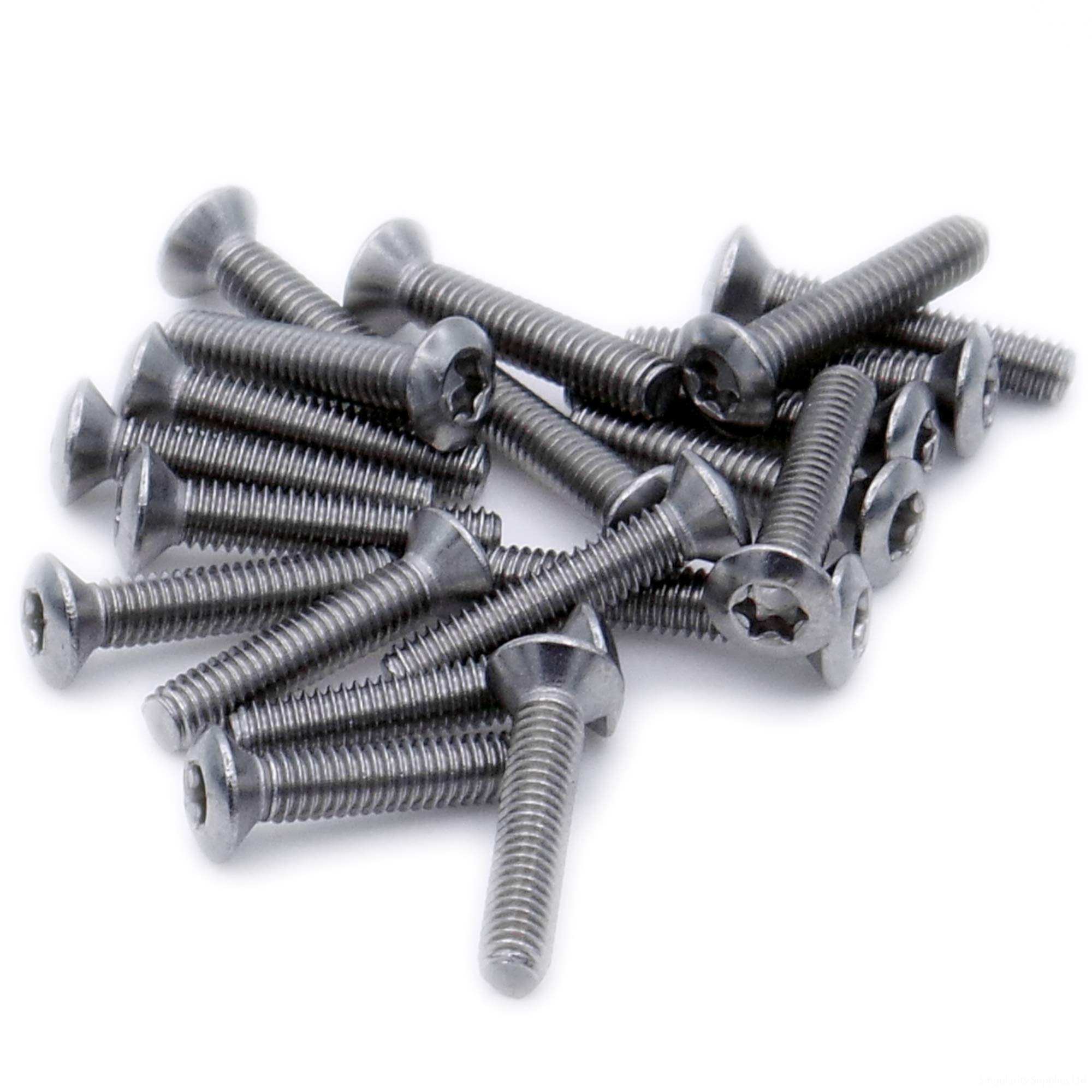 Singularity Supplies M6 (6Mm X 16Mm) Tx Socket Raised Countersunk Machine Screw (Bolt) - Stainless Steel (A2) (Pack Of 20)