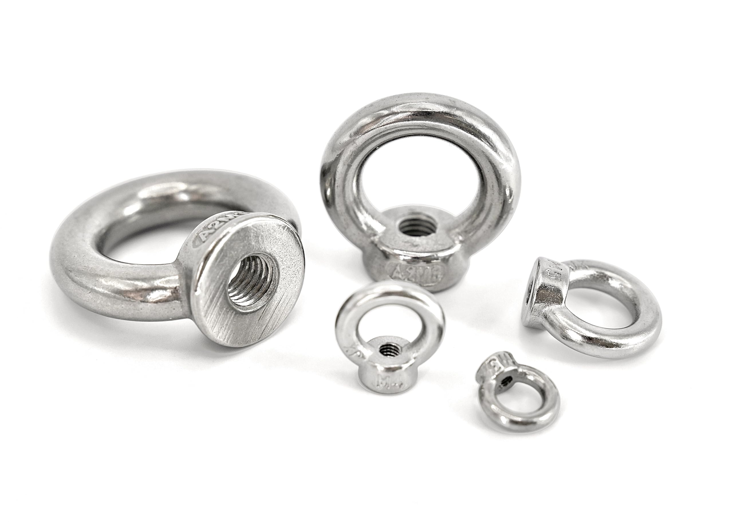 Ringmutter | Ösenmutter | Augenmutter | Ringöse DIN 582 gegossen Edelstahl A2|V2A rostfrei M3 M4 M5 M6 M8 M10 M12 M16 M20 M24 M27 M30 M36