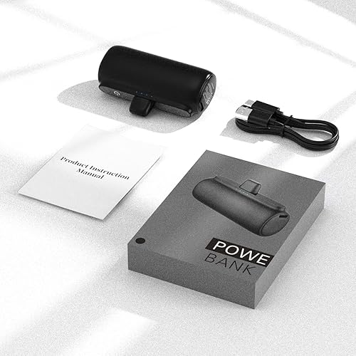 Miniatura 8 de HUAENG Portable Charger for iPhone, 5500mAh Plug in Ultra-Compact Power Bank Small Battery Pack Phone Charger Compatible with iPhone 14 13 12 11 Pro