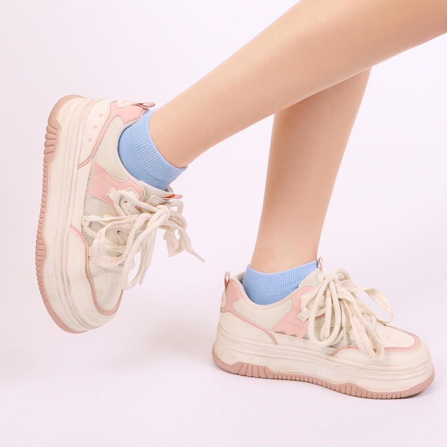 Ankle Socks for Women Thin Bamboo Viscose Breathable Low Cut Soft Casual Ladies Sock 4/8 Pairs