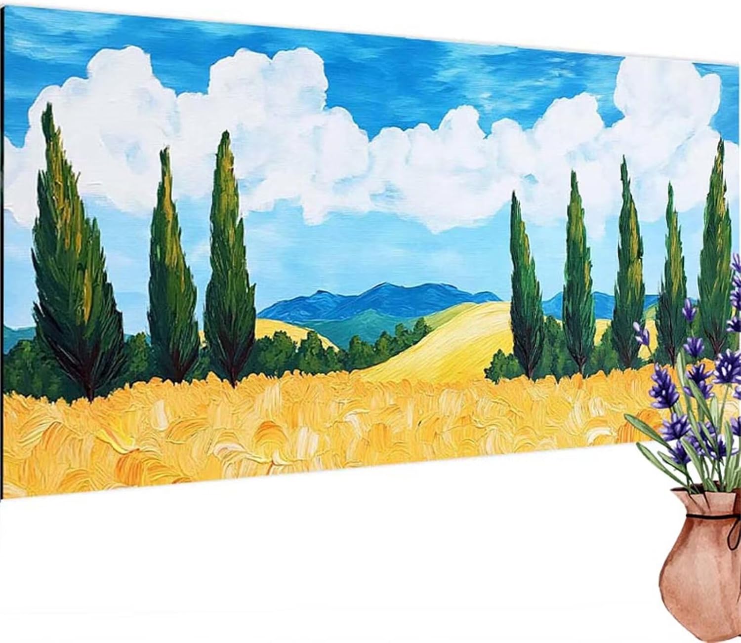 Yeesam Art - Kit Per Pittura A Mosaico Con Diamanti In 5D, Per