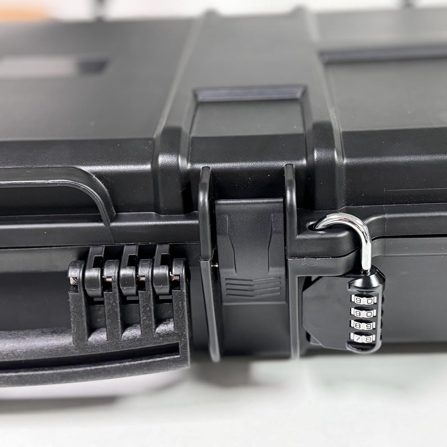 COOHAME Har Gun Case Padlock Waterproof Hardshell Box