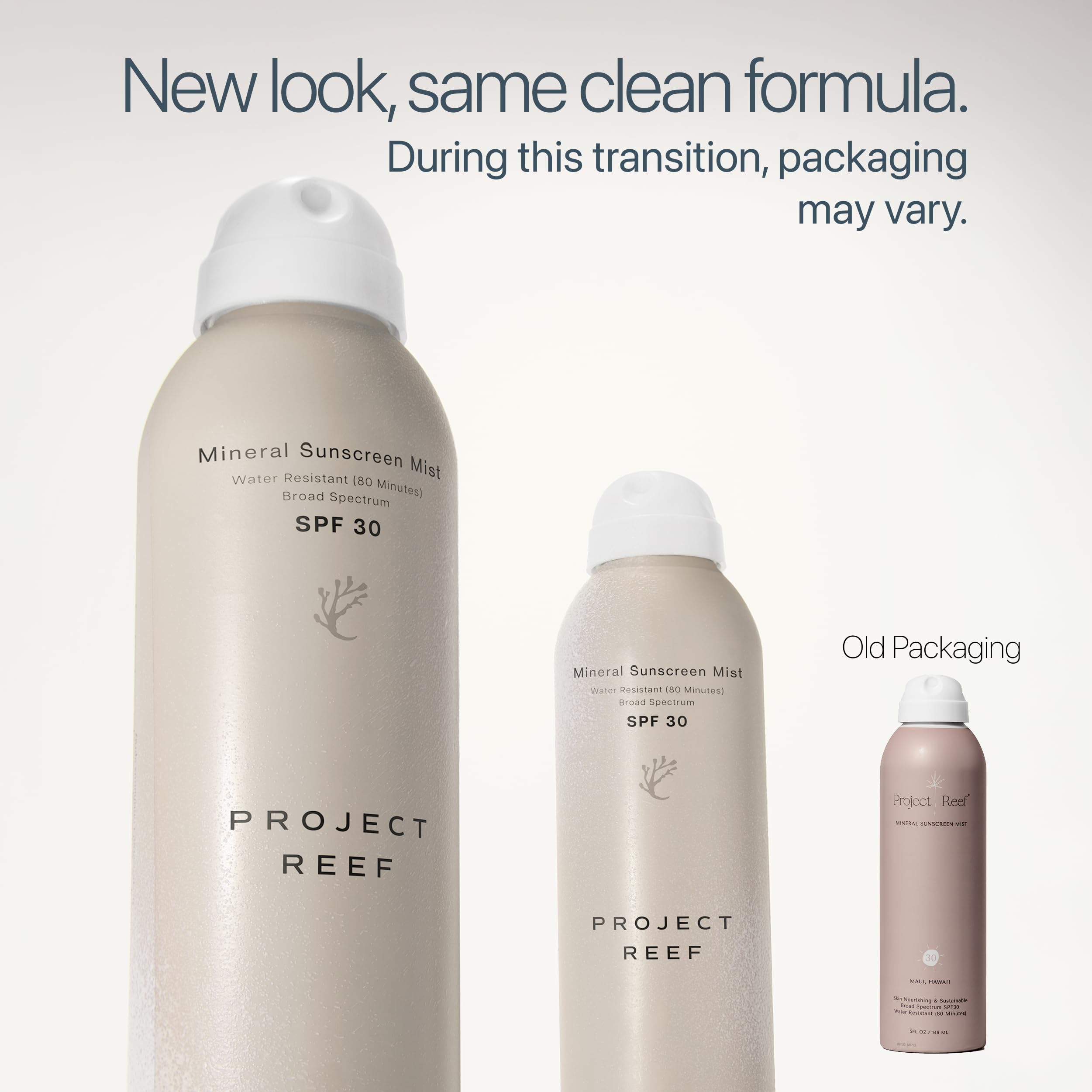 Project Reef Spray protettivo solare minerale SPF 30, senza spray, blocco solare in zinco sicuro per le barriere, con ingredienti naturali, per tutti i tipi di pelle