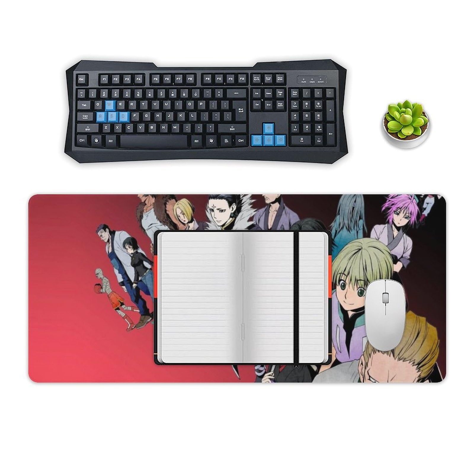 Amazon.co.jp: ハンター×ハンター マウスパッド 大型 ゲーミング 滑り 
