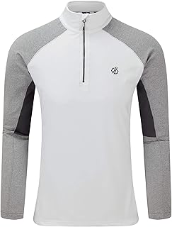 Dare 2b Men's Interfused Ii Lightweight Quick Drying Half Length Zip Inner Zip Chin Guard Stretch Midlayer