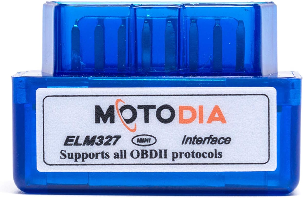 ELM327 Bluetooth Check Engine Reader, Diagnostic Scan Tool, Fault Code Reader & Clear Errors (Android only)