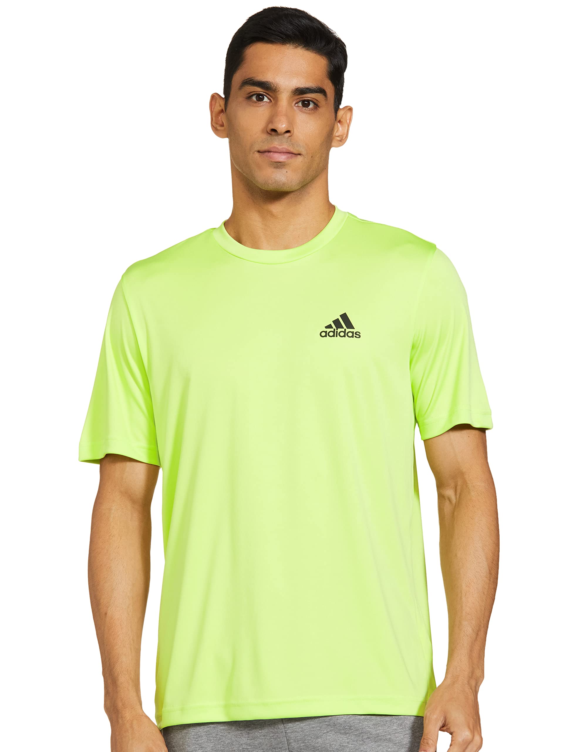 adidasMen's 100% Cotton Regular Fit T-Shirt
