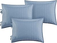 Vista 9 de Comfort Spaces Funda para sofá cama de lujo de doble cara - Acolchado, ropa de cama acogedora para todas las estaciones con falda de cama, fundas a