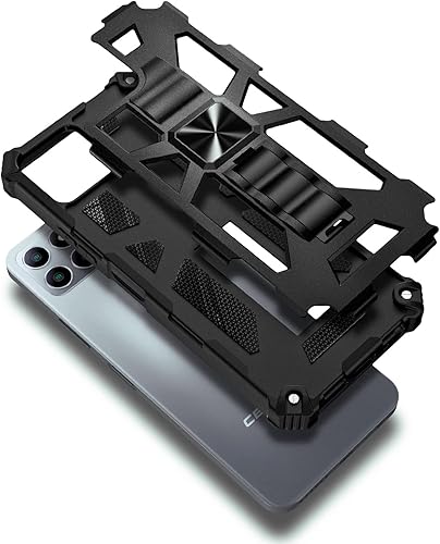 Miniatura 3 de NZND Funda para Boost Mobile Celero 5G Plus 2023 de 7.0 pulgadas (solo versión grande) con protector de pantalla de vidrio templado, protección de