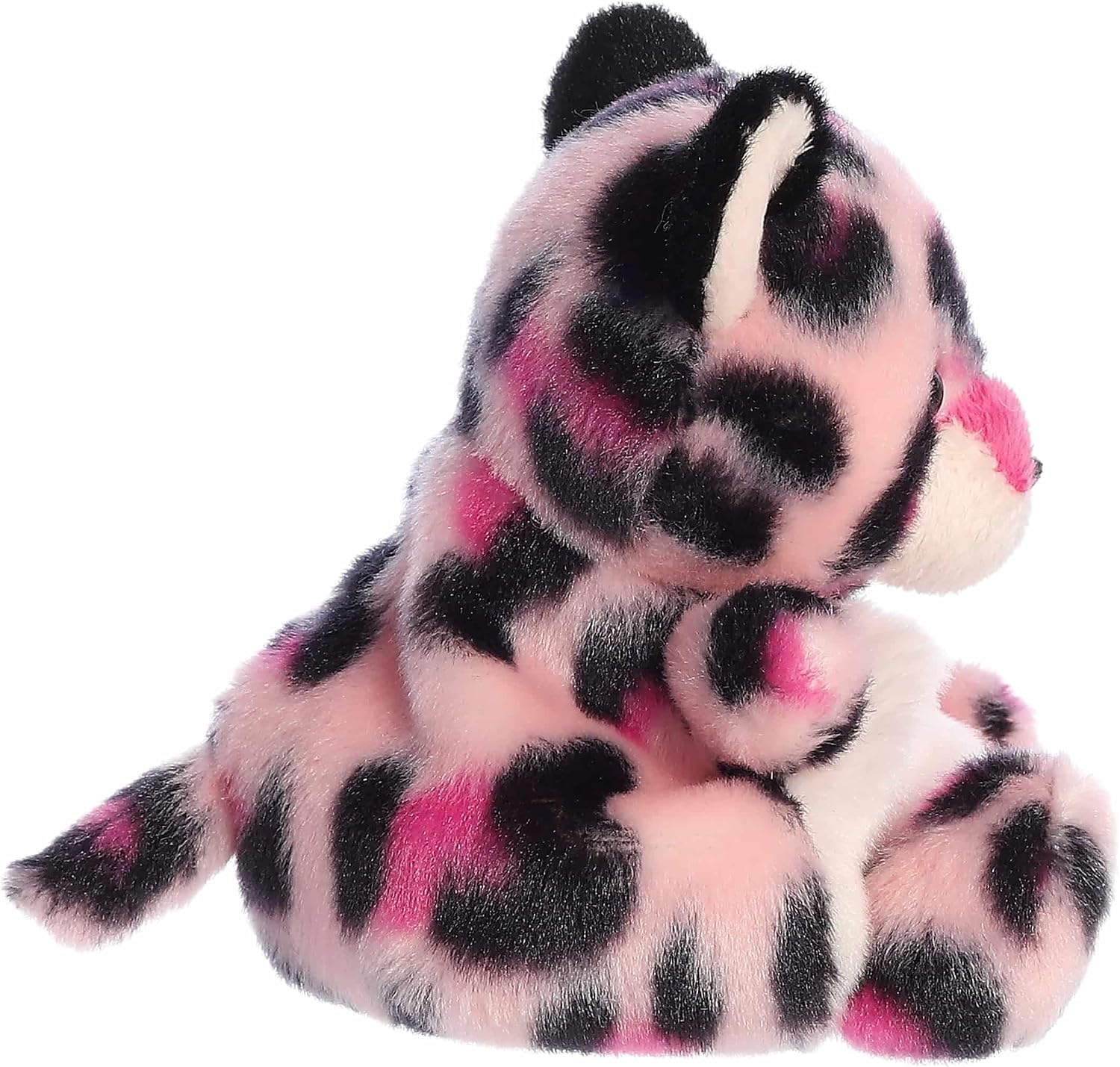 Aurora® Adorable Palm Pals™ Regina Pink Leopard™ Stuffed Animal - Fun Collectible Plush for Kids and Adult Collectors - Perfect for Decorating Rooms and Birthday Gifts - 5 Inches