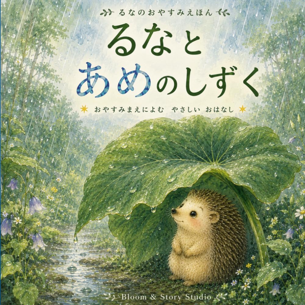 るなとあめのしずく (るなのおやすみえほん)