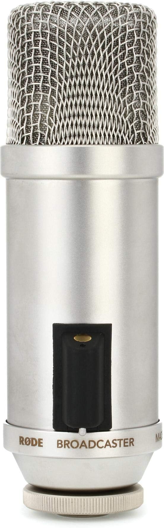 RØDE Broadcaster End-address Condenser Microphone for Podcasting, Broadcasting, Streaming, Gaming, Music Production, Vocal and Instrument Recording