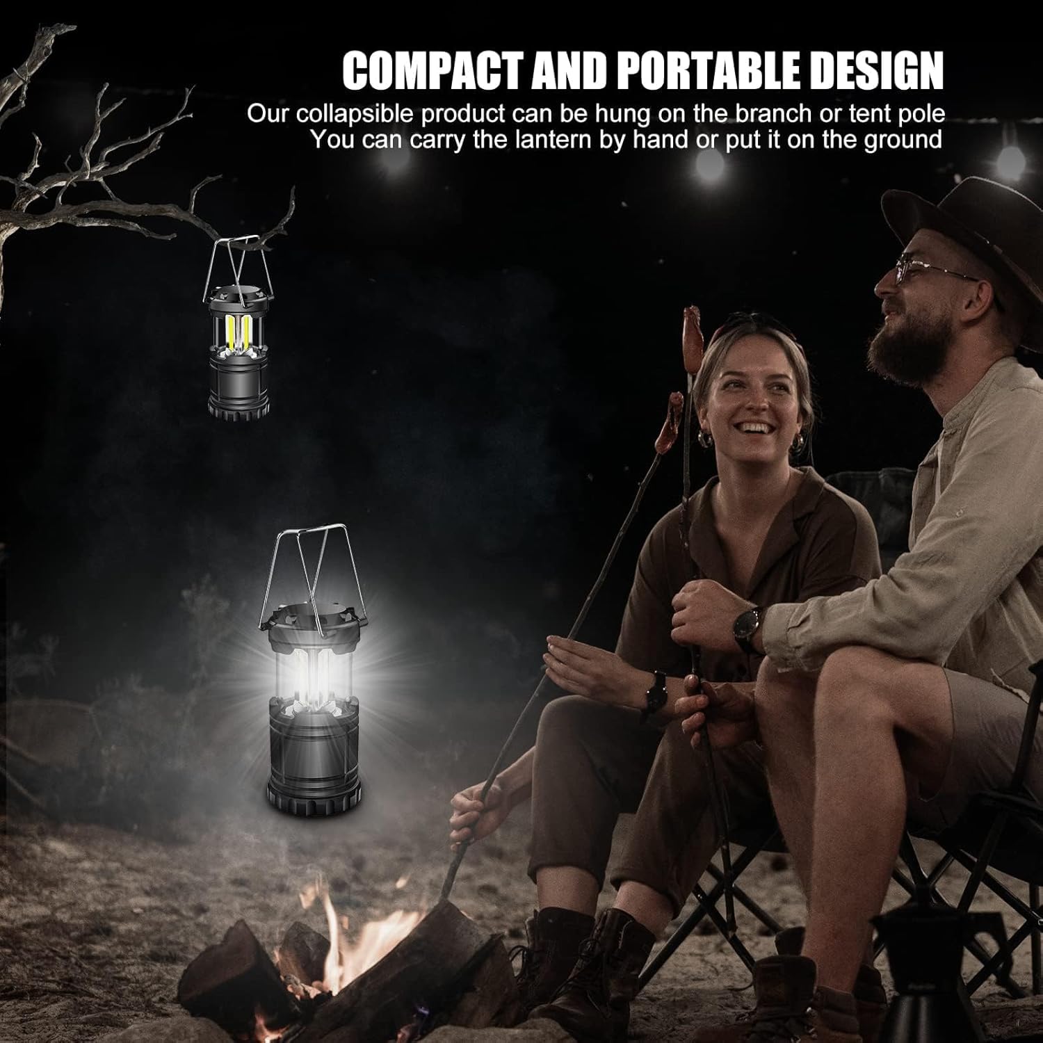 Camping lumières LED ampoule à piles tente ampoule... - Grandado