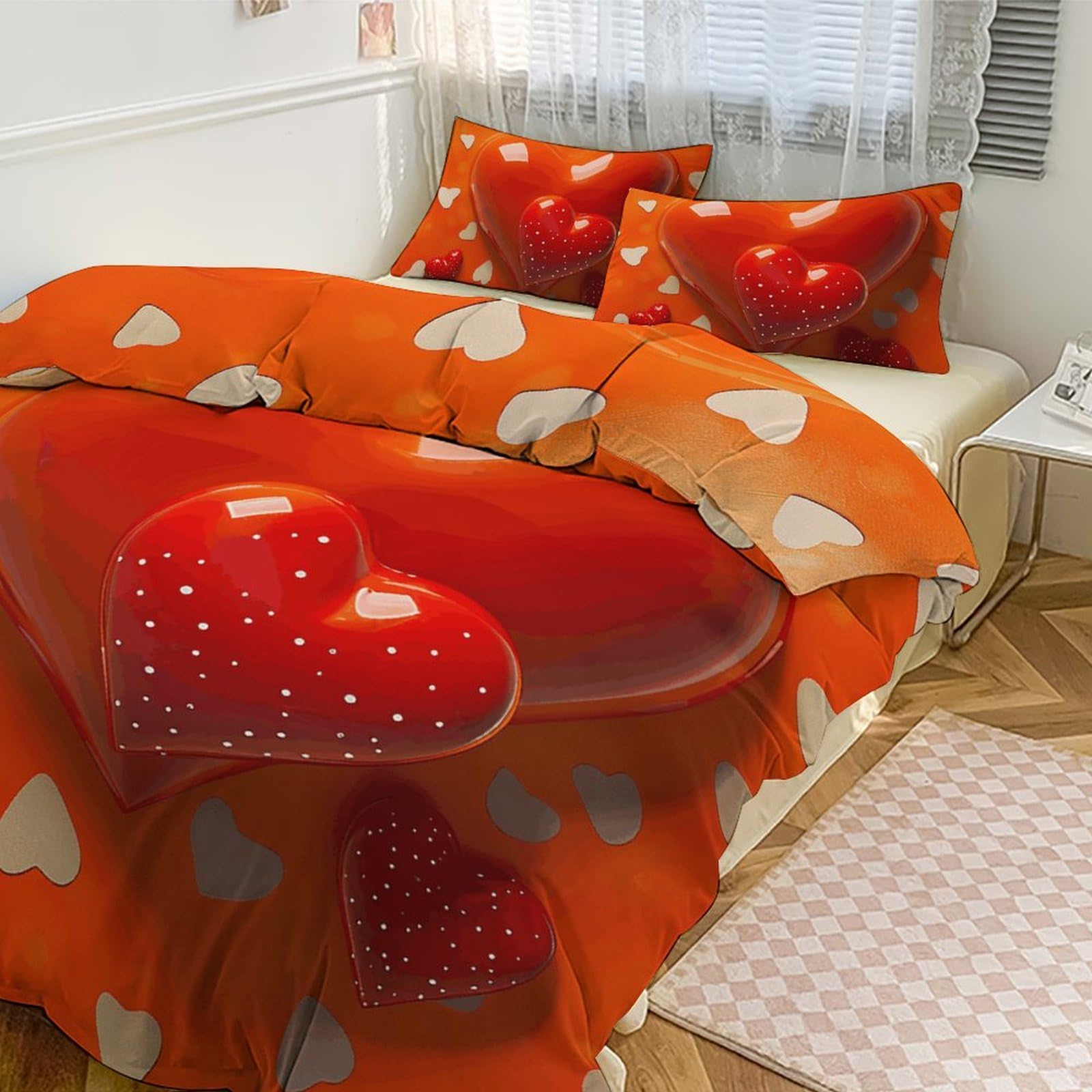 Parure de lit microfibre anti-plis et respirante pour éliminer la transpiration nocturne
