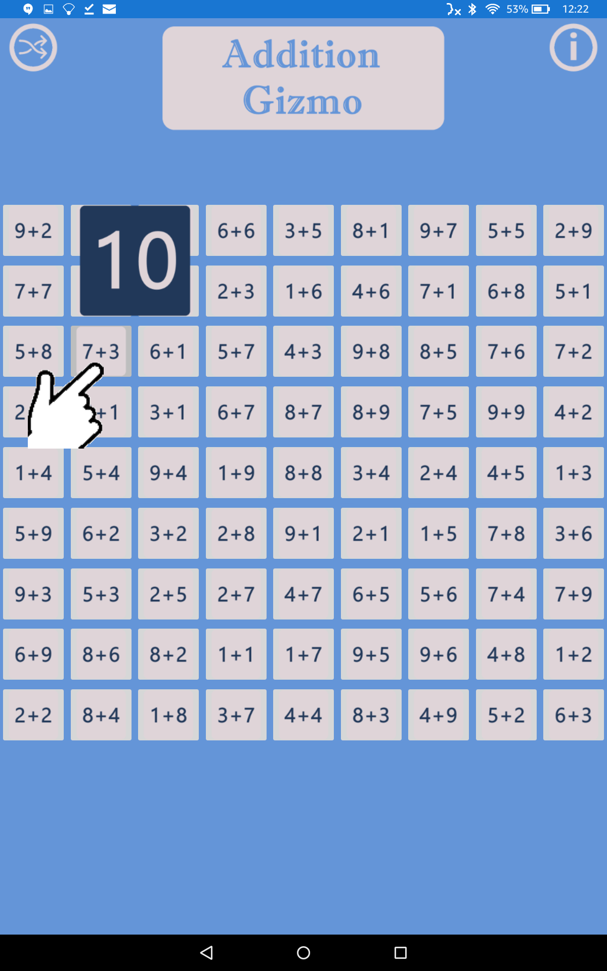 Aplicación Addition Gizmo - An Addition Learning Tool en Amazon Appstore
