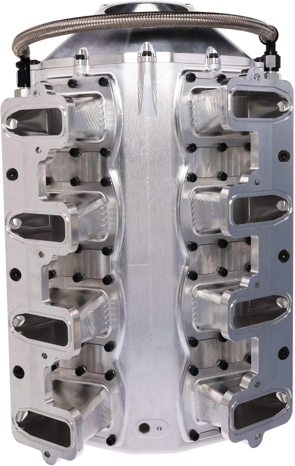 Top Street Performance Intake Manifold, V Series, 102.5 mm Throttle Body Flange, Multi Port, Cathedral Port, Aluminum, Natural, GM LS-Series, Kit