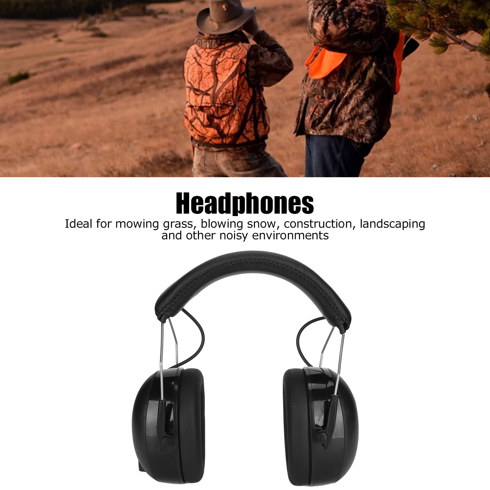 BTER Orejeras de Seguridad con Reducción de Ruido, NRR 28dB Bluetooth Protección Auditiva Orejeras de Seguridad Micrófono Incorporado, Auriculares de Protección Auditiva para Cortar, Construcción