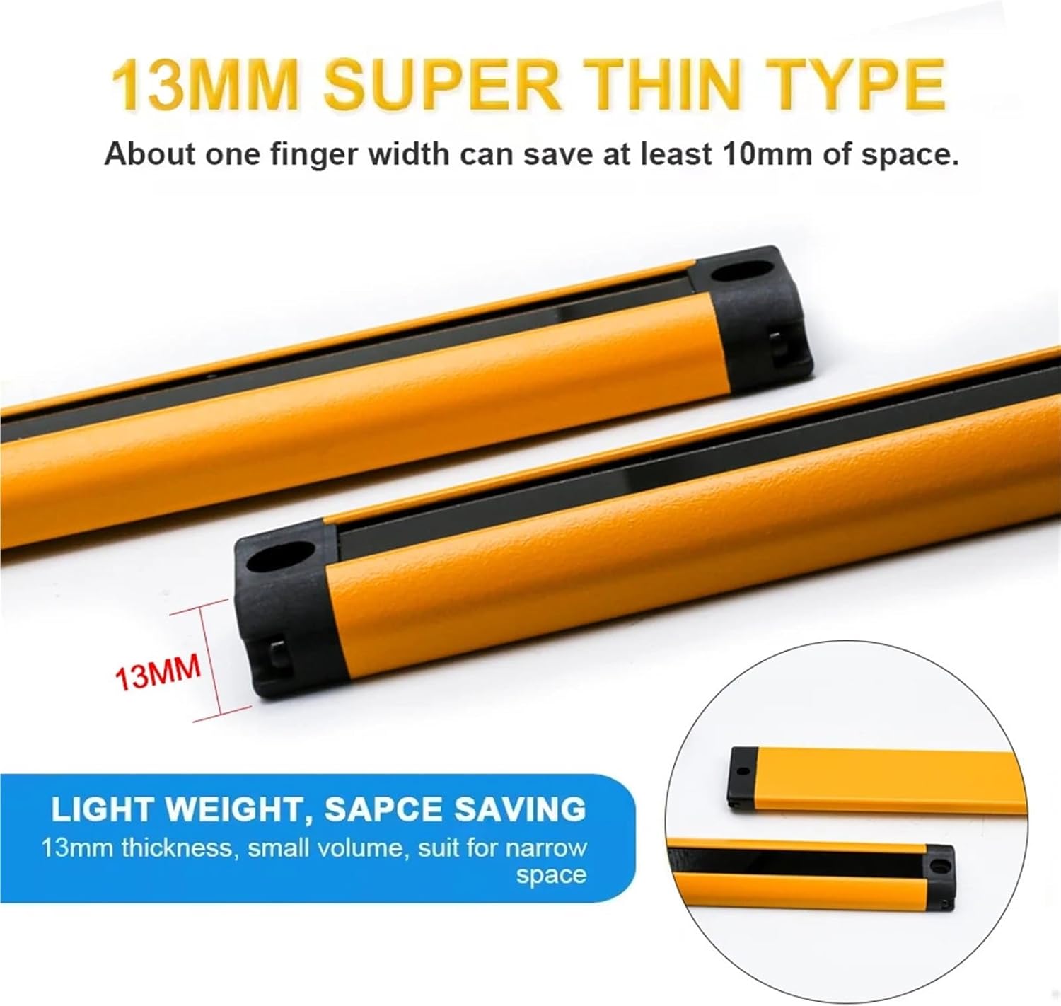 1PCS 14X28 Safety Light Curtains RC4028/30/32 0.2-3m Detecting Distance Super Thin Grating Device Protector for Narrow Space(30 Front Strip line,NC,NPN PNP)