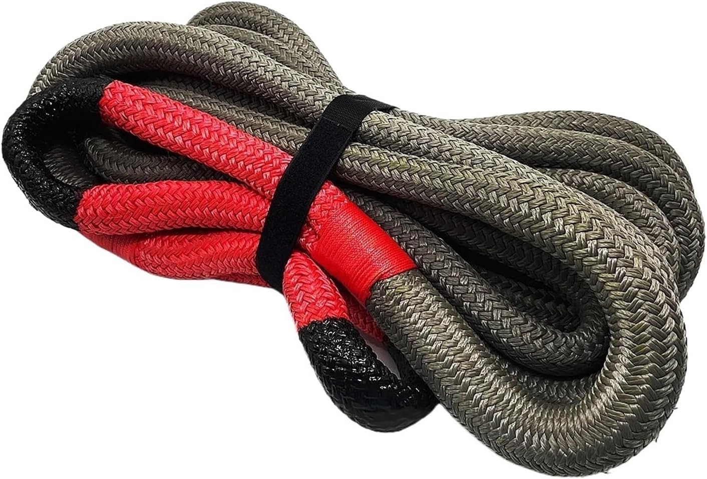 1pc Heavy Strength 25tons 32mm 9m Car Kinetic Vehicle Nylon Double Braided Recovery Towing Rope